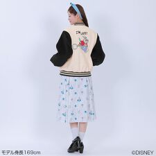 マリークワント(MARY QUANT)の白うさぎデザイン ブルゾン