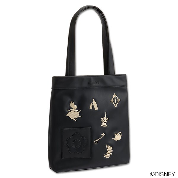 MARY QUANT 花モチーフ トートバッグ MARY QUANT 花モチーフトートバッグ MARY QUANT フラワーモチーフ