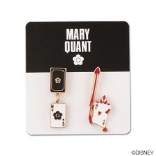 マリークワント(MARY QUANT)のトランプ兵デザイン ピアス