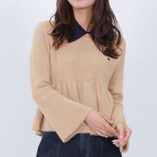 マリークワント(MARY QUANT)のシャギーペプラム プルオーバー