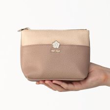 バイカラーエポデイジー 舟型ポーチミニ