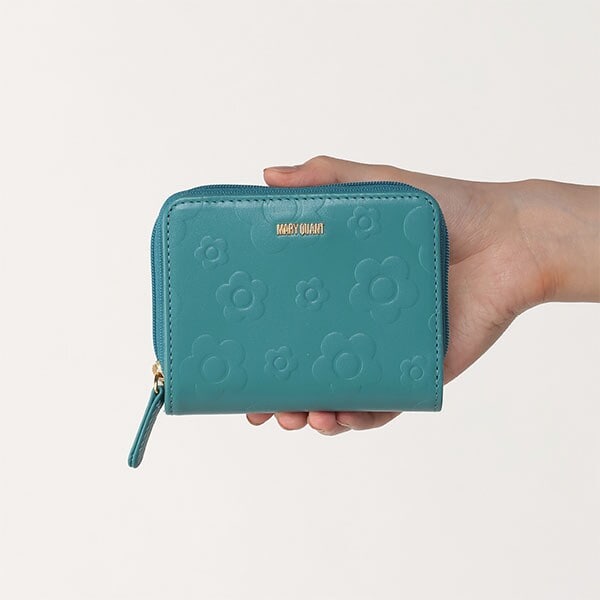 エンボスデイジーパール ミニウォレット | マリークワント(MARY QUANT