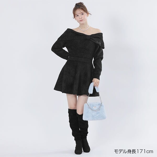 フリルリボンミニワンピース | マリークワント(MARY QUANT) | マルイ