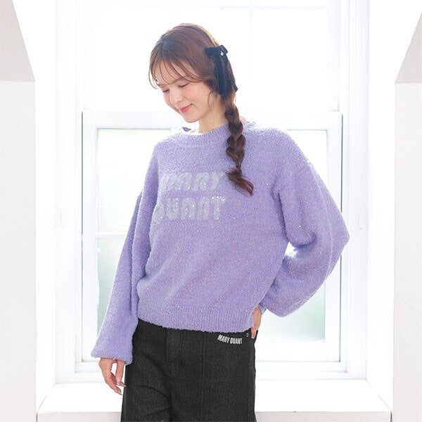 ラメリボンシャギー プルオーバー | マリークワント(MARY QUANT