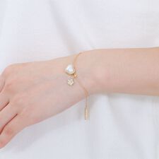 ハートパール ブレスレット