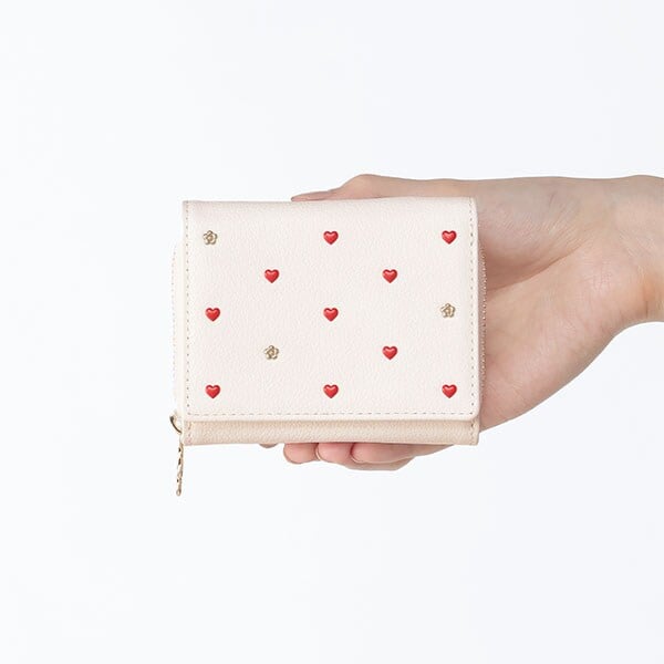 MARY QUANT デイジーアウトラインパターン2 ミニウォレット ピンク財布 MARY QUANT ONLINE SHOP｜マリークヮントオンラインショップ | MARY