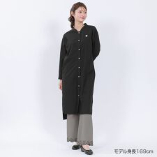ロングシャツ ワンピース