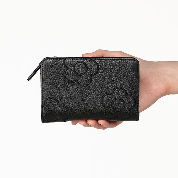 エンボスデイジーパール ミニウォレット | マリークワント(MARY QUANT