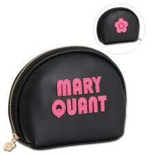 レトロロゴパッチ ラウンドポーチL