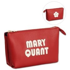 レトロロゴパッチ 3ポケットポーチ