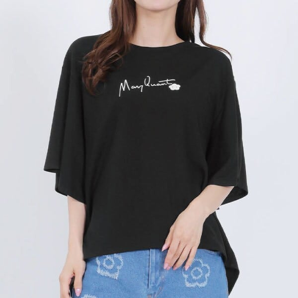 サインロゴフレア Tシャツ | マリークワント(MARY QUANT) | マルイ