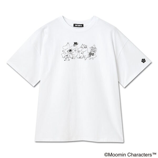 MOOMIN×MQファミリービッグ Tシャツ | マリークワント(MARY QUANT