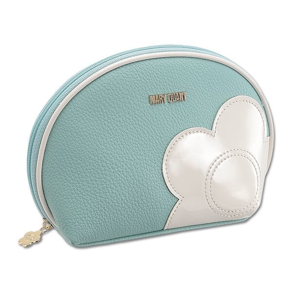 すぐ届く MARY QUANT* クリアデイジーピンクロゴ ラウンドポーチ MARY QUANT ポーチ マリークワント mary quant クリアデイジー