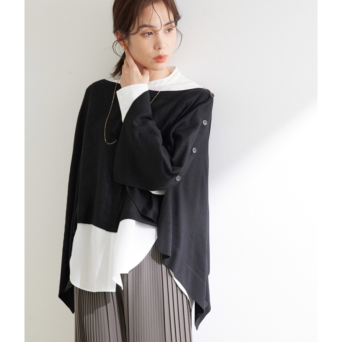 3WAYニットポンチョベスト | ロペ(ROPE') | マルイウェブチャネル