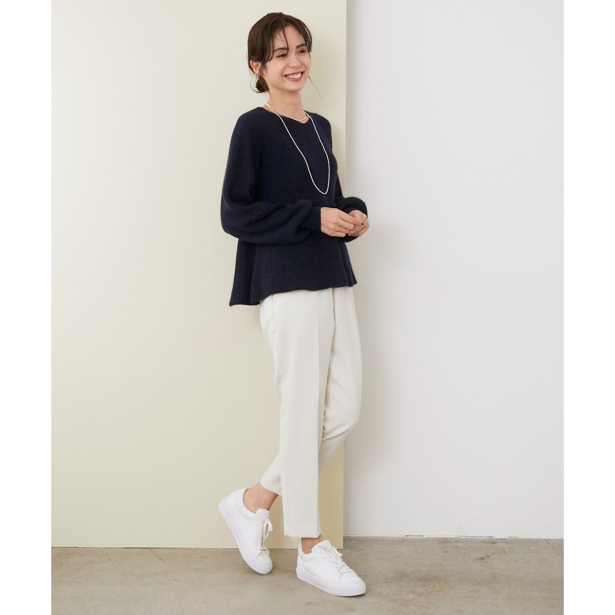 ROPE’ - ロペ☆ラメ混畦ニットペプラムニットプルオーバー 楽天市場】【SALE／30%OFF】ラメ混畦ニットペプラムニットプル