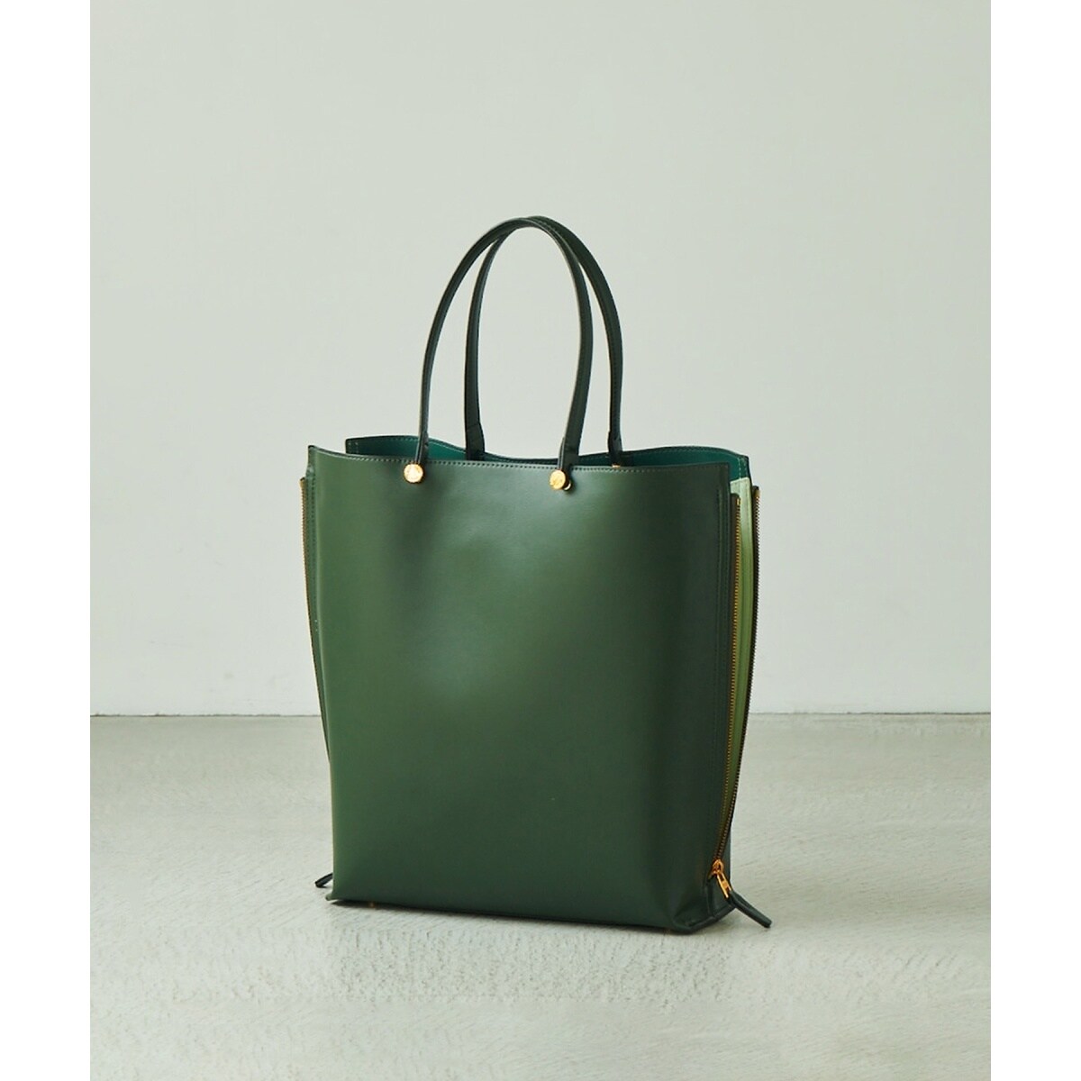 【E’POR】ロペエポール【A4対応】サイドジップ縦型トートバック セール 50%OFF】【E'POR】【A4対応】Y BAG Large（サイドジップ