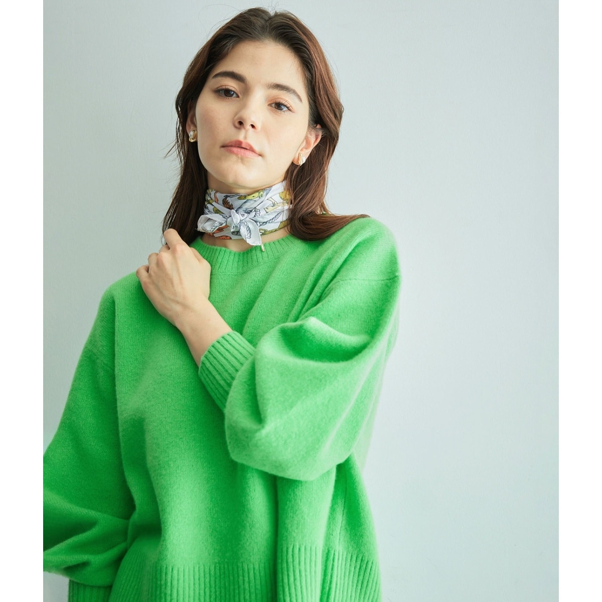 楽天市場】【SALE／20%OFF】【カシミヤブレンド】ワイドスリーブクルーネックニット ROPE' ロペ トップス ニット ホワイト ベージュ  グリーン ネイビー ブルー パープル【RBA_E】【送料無料】[Rakuten Fashion] : J'aDoRe JUN ONLINE