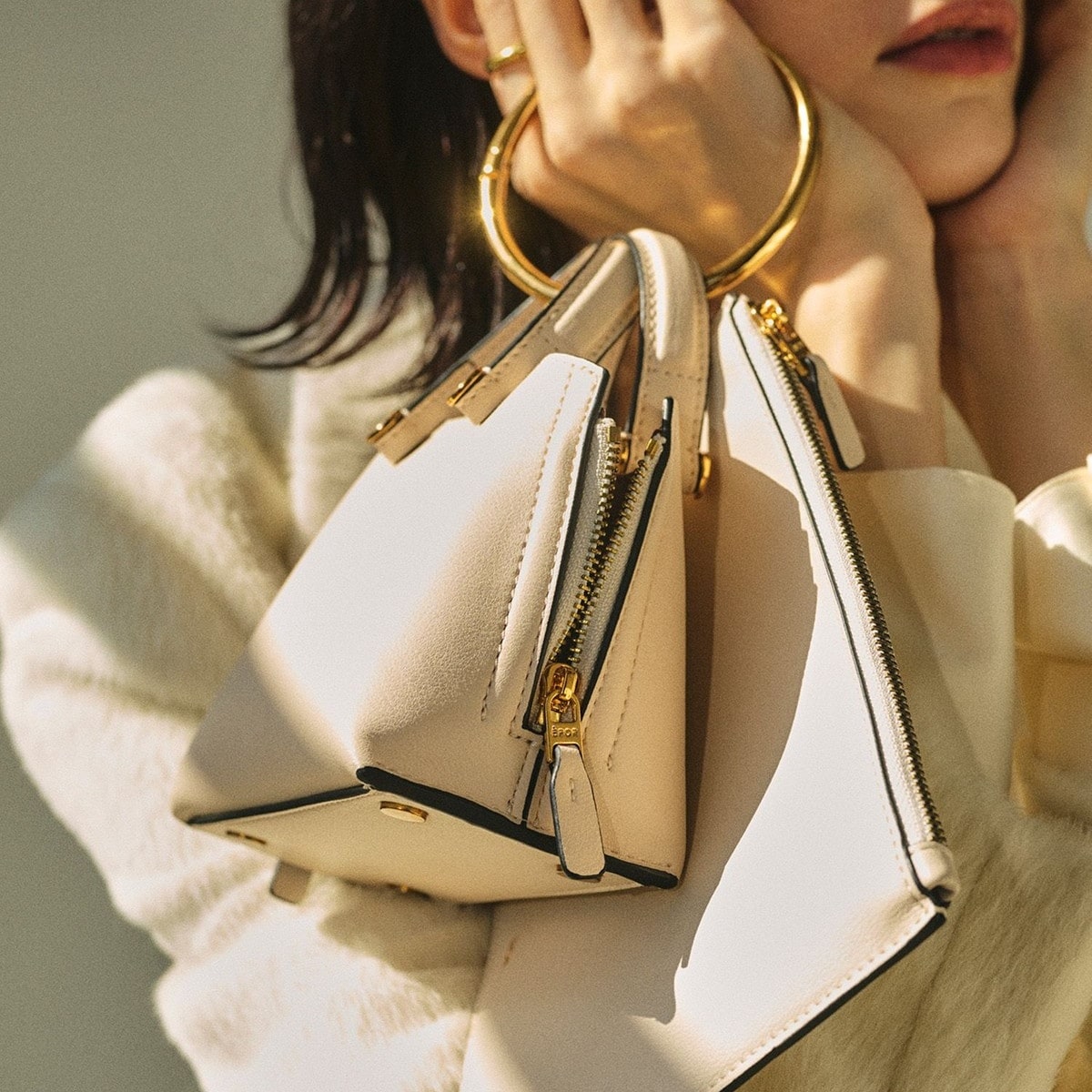 美品✨ROPE ロペ＊Amelie Bag アメリバッグ/ショルダー/ベージュ ROPE'（ロペ）の「【24AW新色追加】Amelie Bag （アメリ バッグ