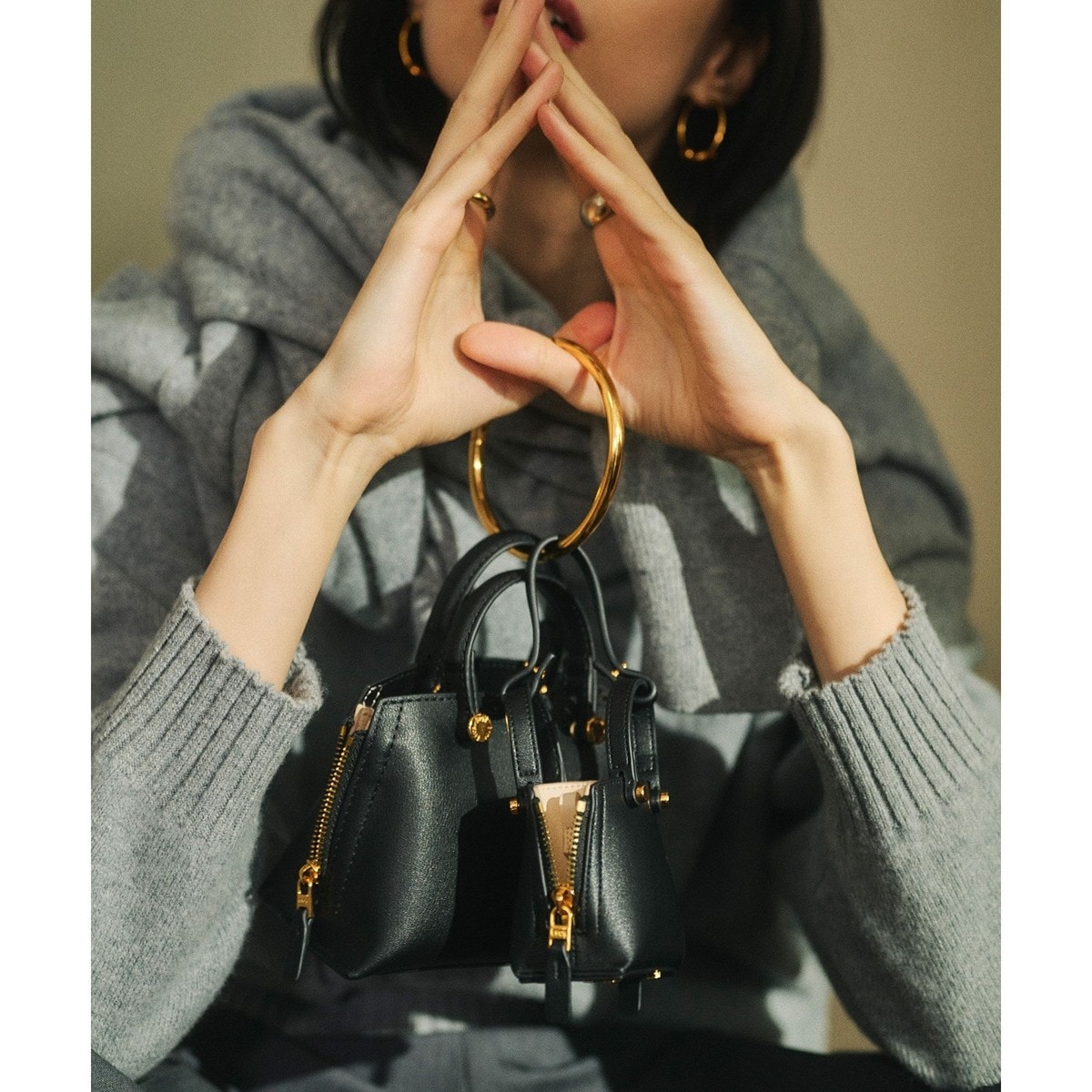 [�}���C]�y24AW�z�yE'POR�zY BAG Pico�i�s�R�j/���y�iROPE'�j �u���b�N�n�i02�j