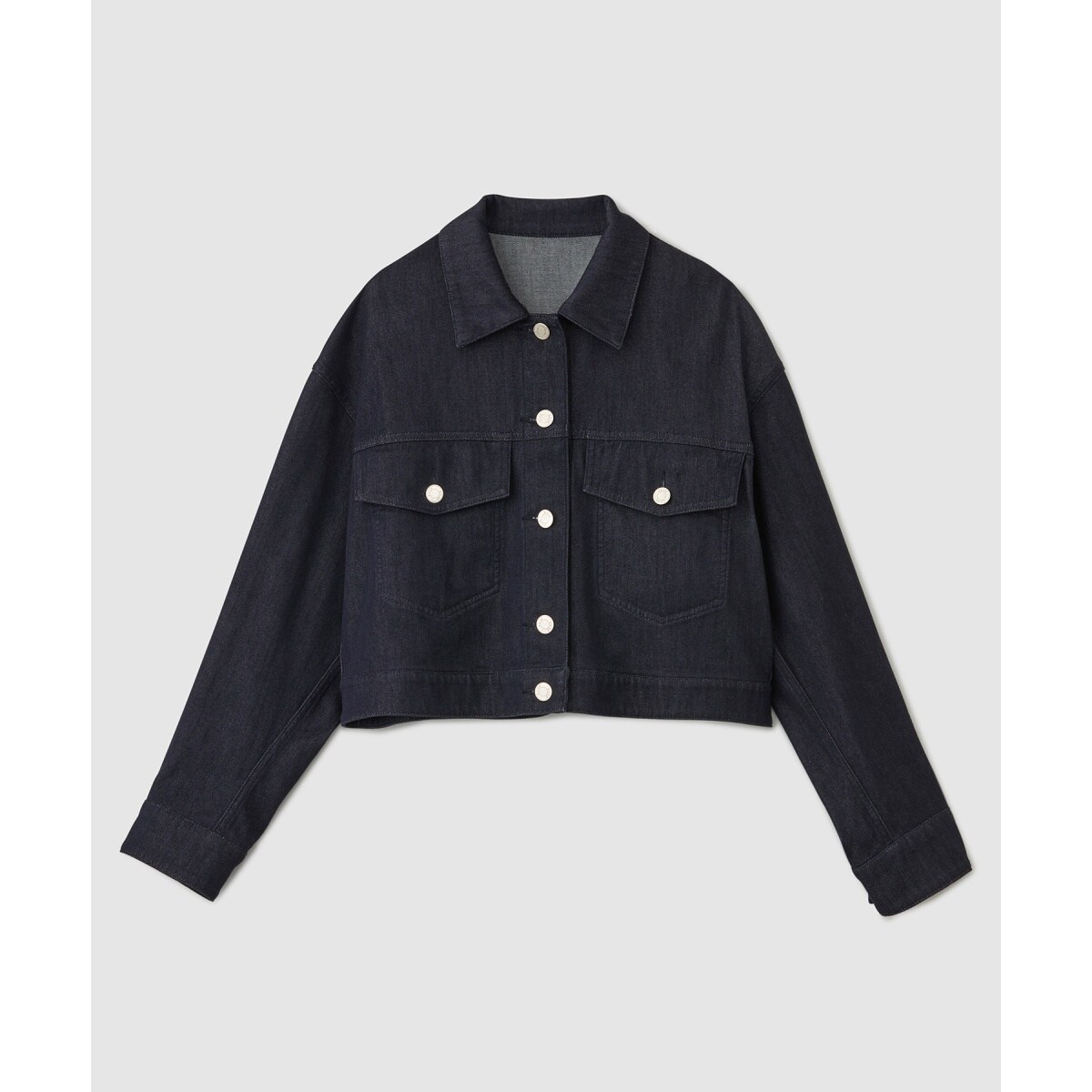 シルク混リアクティブデニムGジャン | ロペ(ROPE') | マルイウェブチャネル