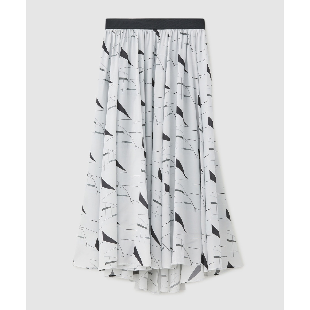 プリントギャザーフレアスカート/セットアップ対応 | ロペ(ROPE