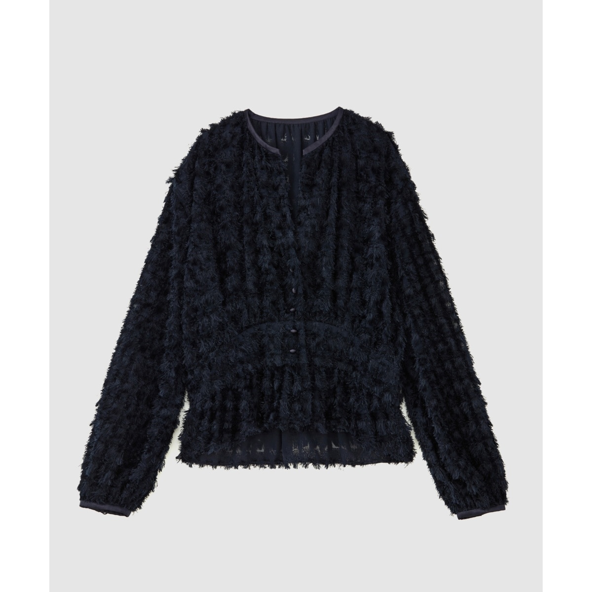 ロペ（ROPE’）/シアーフリンジデザインブラウス シアーフリンジデザインブラウス | ロペ(ROPE') | マルイウェブチャネル