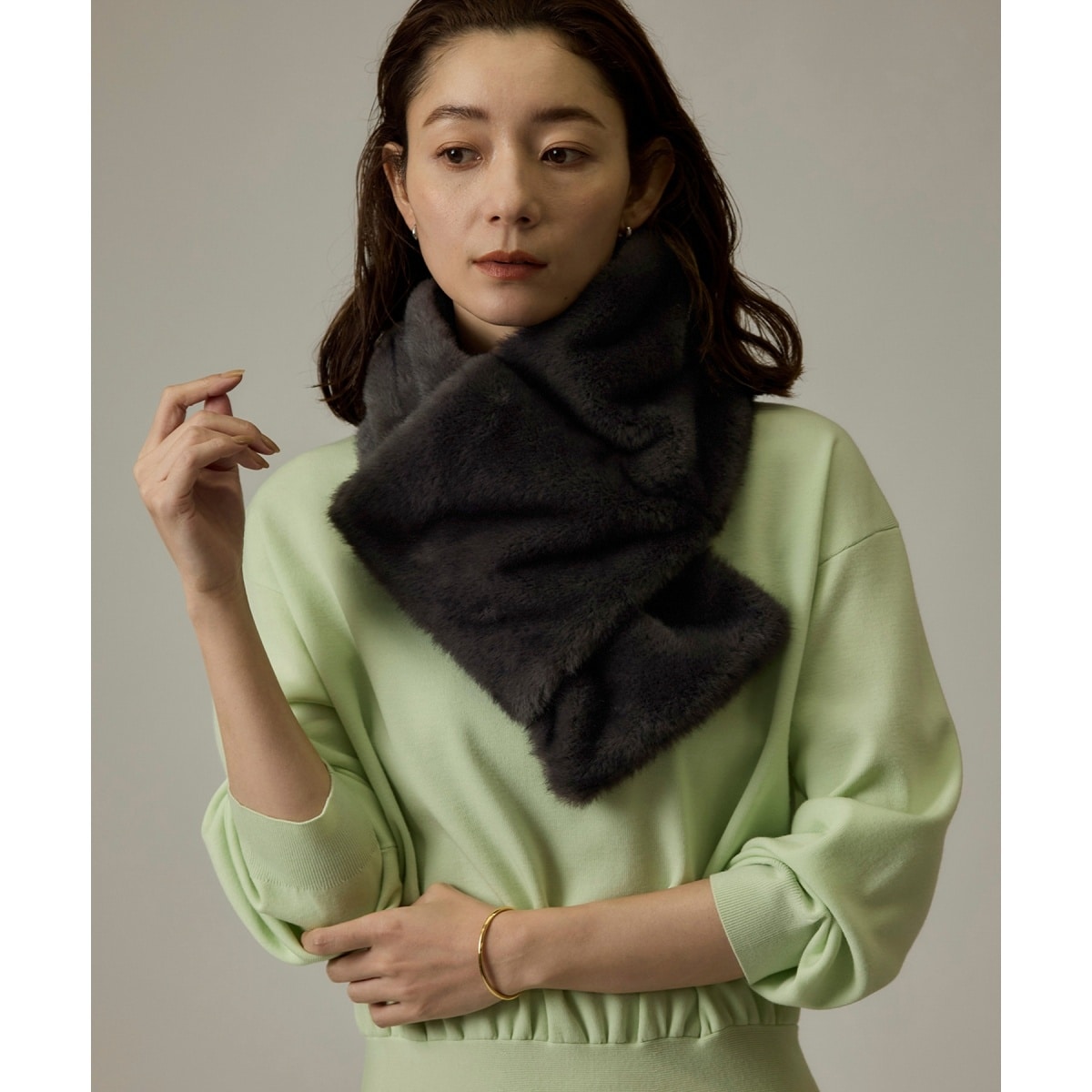 ロペ（ROPE’）/【LIMONTA】Thin Down リバーシブルマフラー LIMONTA】Thin Down リバーシブルマフラー | ロペ(ROPE') | マルイ