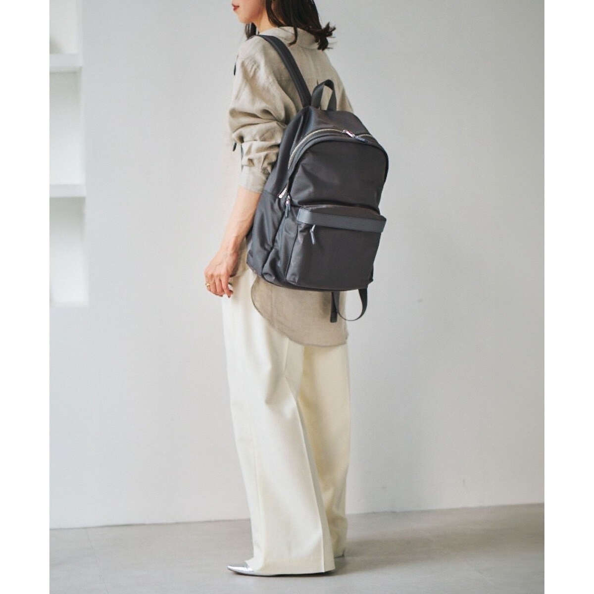 新品　EPOR エポール ロペ パックサック ホワイト　リュック E'POR】【A4/PC対応・撥水・軽量】Pac Sac（パックサック