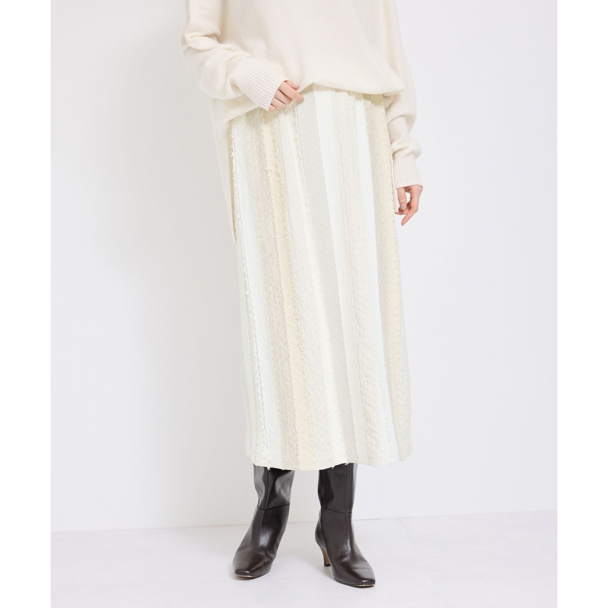 パンク刺繍スカート | ロペ(ROPE') | マルイウェブチャネル