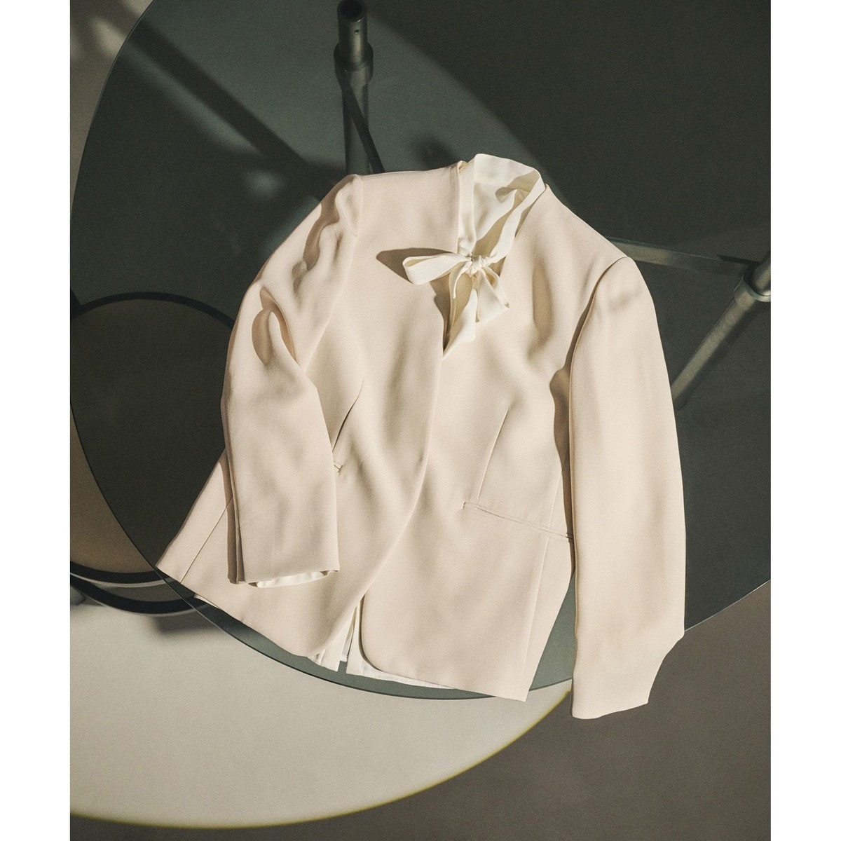 新品未使用　Rope classe 11号　ノーカラー ROPÉ(ロペ) ノーカラージャケット通販｜J'aDoRe JUN ONLINE