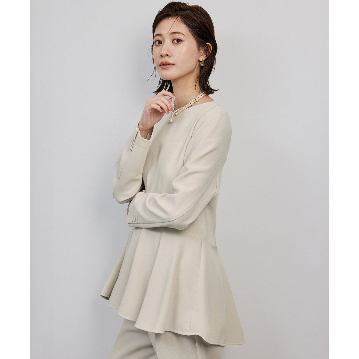 新色追加】【エディター三尋木奈保さんコラボ】セットアップ