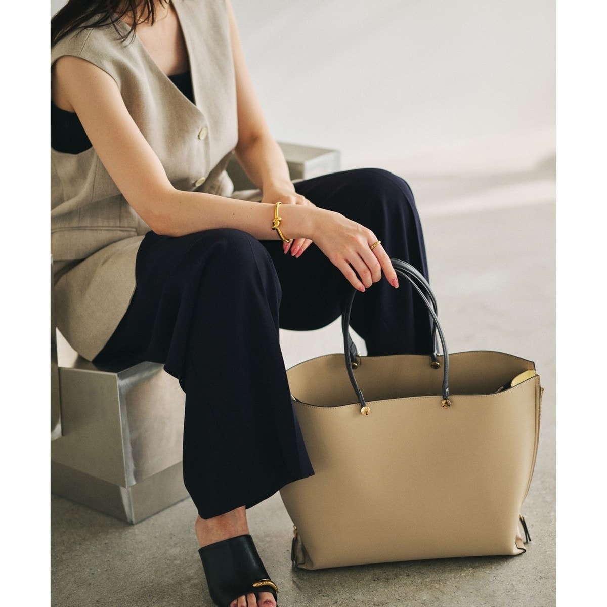 24AW】【E'POR】【A4対応】Y BAG Medium+ | ロペ(ROPE