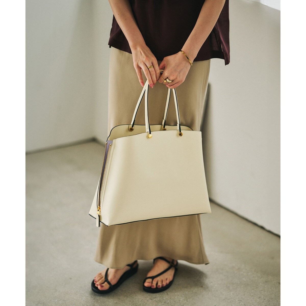 E'POR】Y BAG Medium+【WEB限定/一部店舗限定】【通勤】【A4/PC
