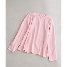 【洗える】コットンプレーティング天竺カーブスリーブカットソー