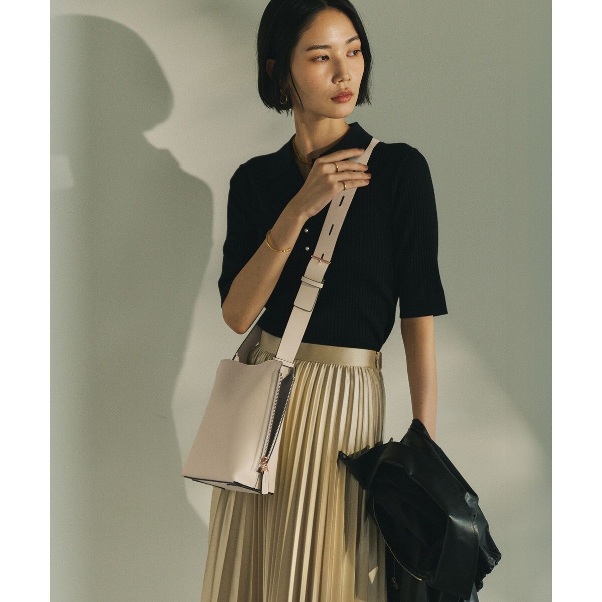 WEB限定】【E'POR】Y BAG Shoulder M（サイドジップショルダー