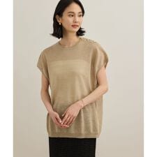 ラミー フレンチスリーブプルオーバー/サマーニット