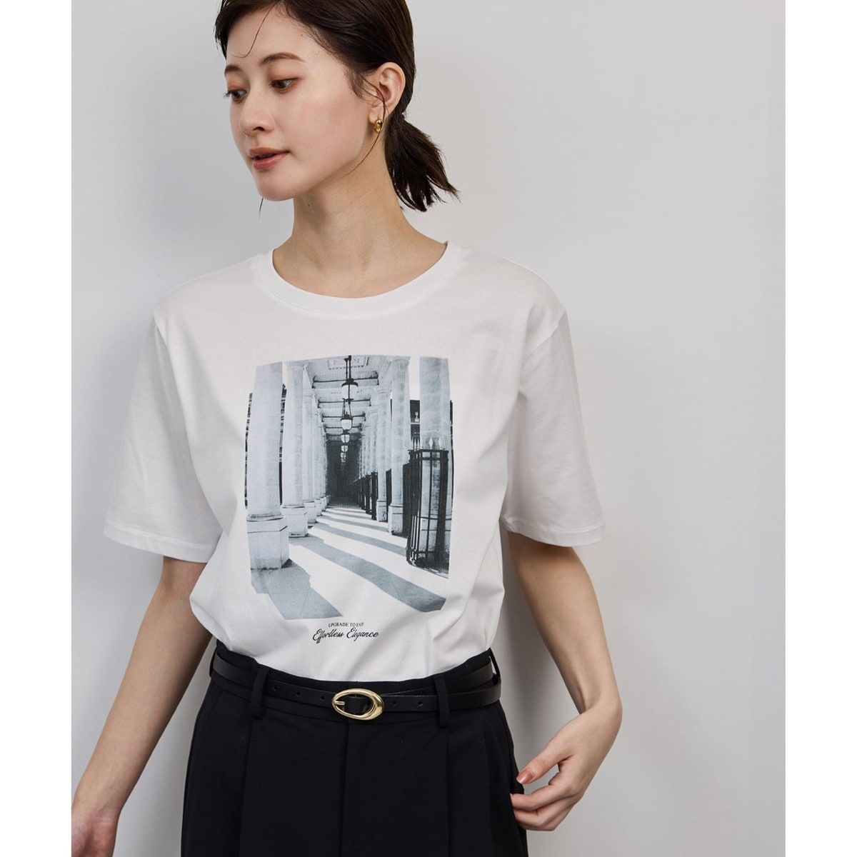 アリーム ディズニー ミニー フレアスリーブレースリボンTシャツ ミニー / フレアスリーブレースリボンTシャツ/Areeam（アリーム