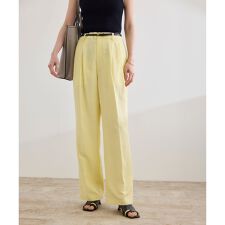 レーヨンリネン センタープレスパンツ【セットアップジャケット・ワンピース対応】