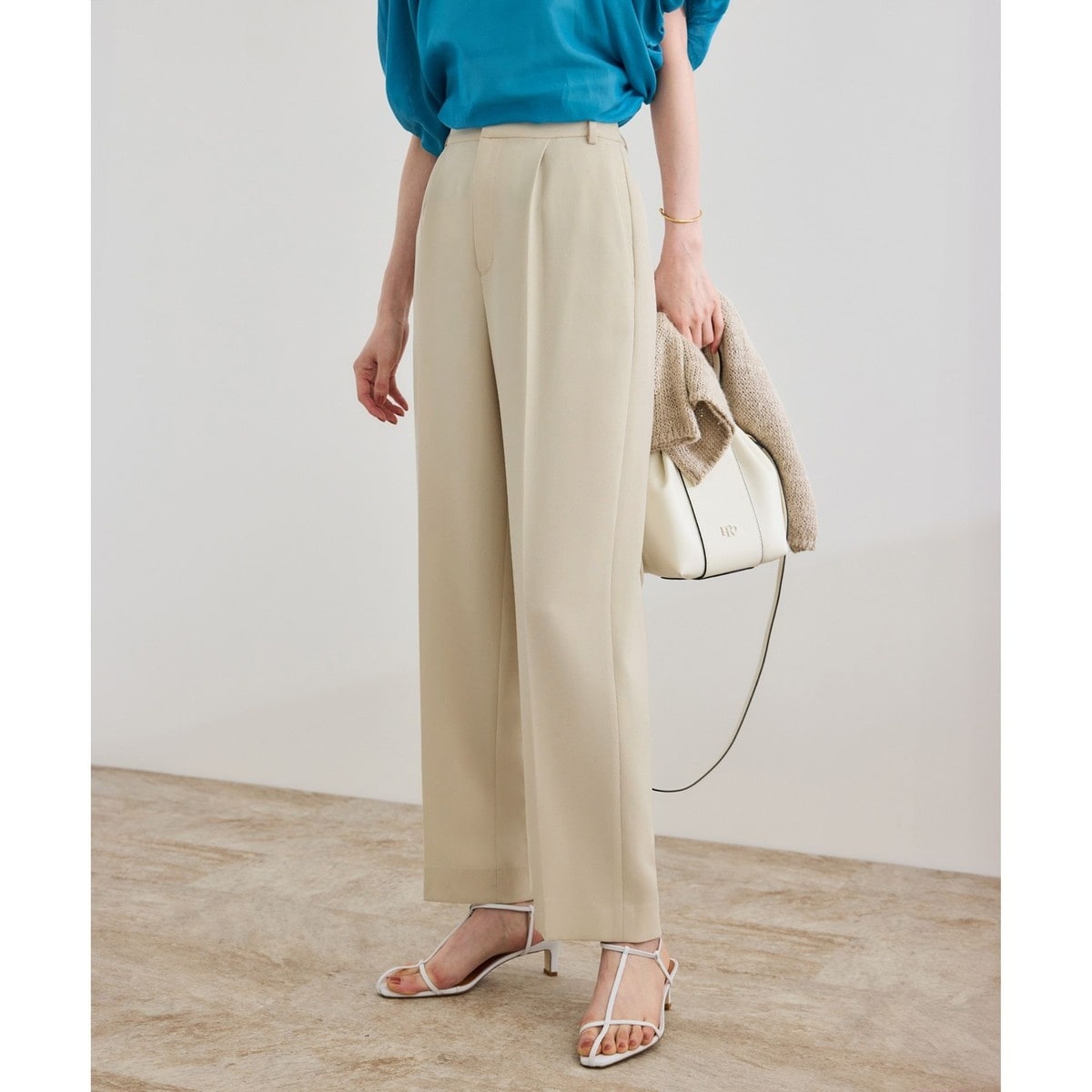 サイドレーストラックパンツ　アダムエロペ 楽天市場】サイドレーストラックパンツ ADAM ET ROPE' FEMME