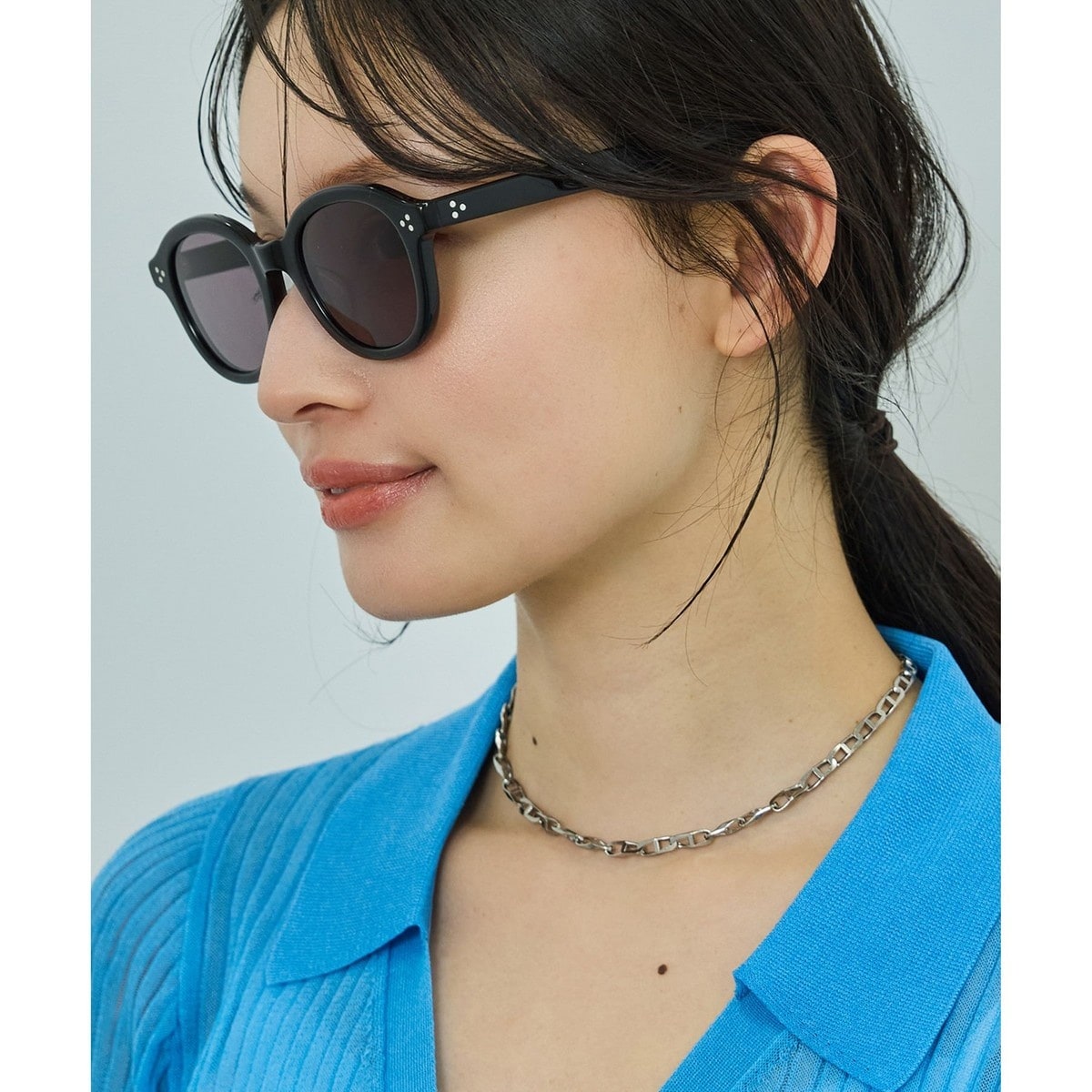 ロペ（ROPE’）/ボストンフレームUVカットグラス/ケースセット WEB・一部店舗限定】ボストンフレームUVカットグラス/ケースセット