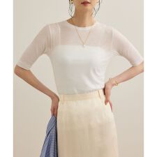 シアーフライス5分袖プルオーバー