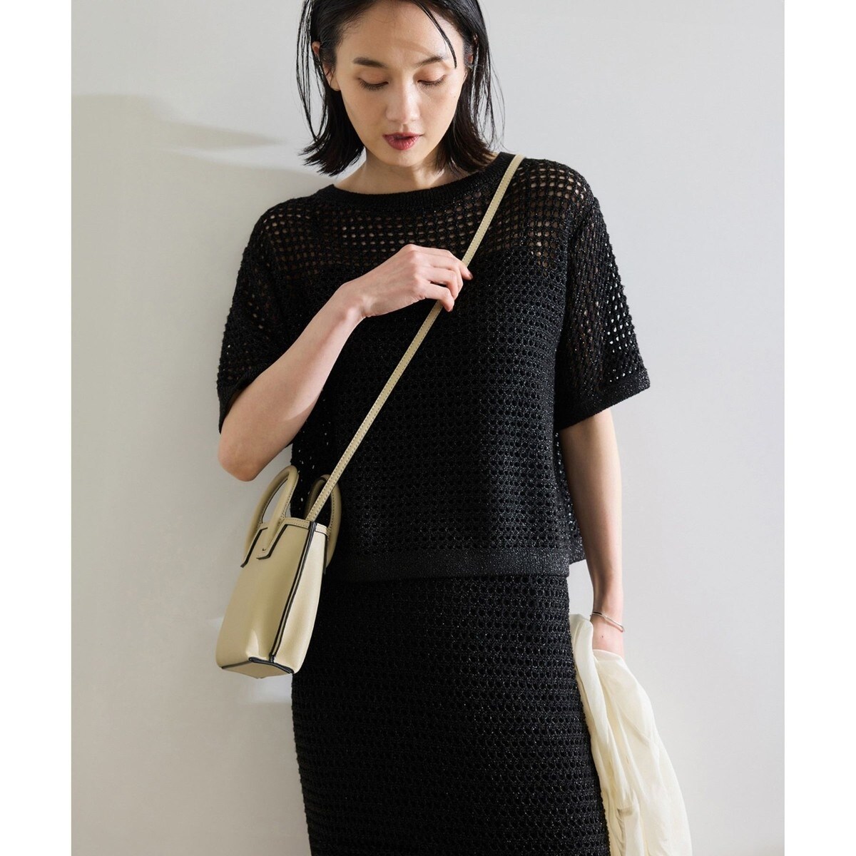 フォックスラクーンクルーネックニット | ロペ(ROPE') | マルイウェブ