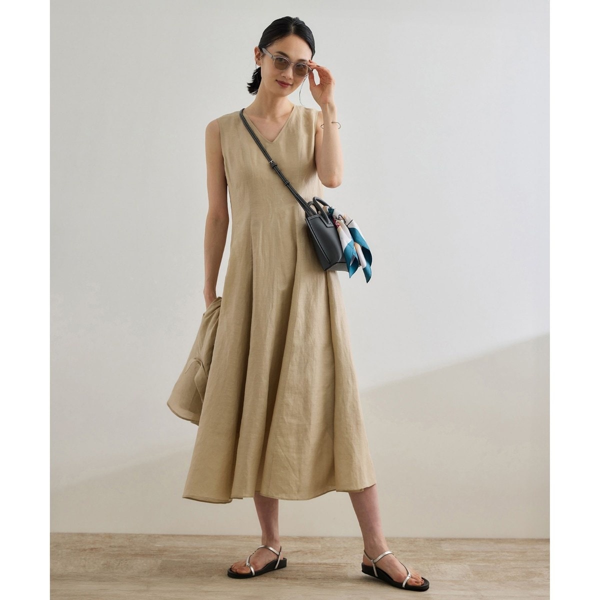 スパークプリントマキシワンピース | ノーブル(Noble) | マルイウェブ