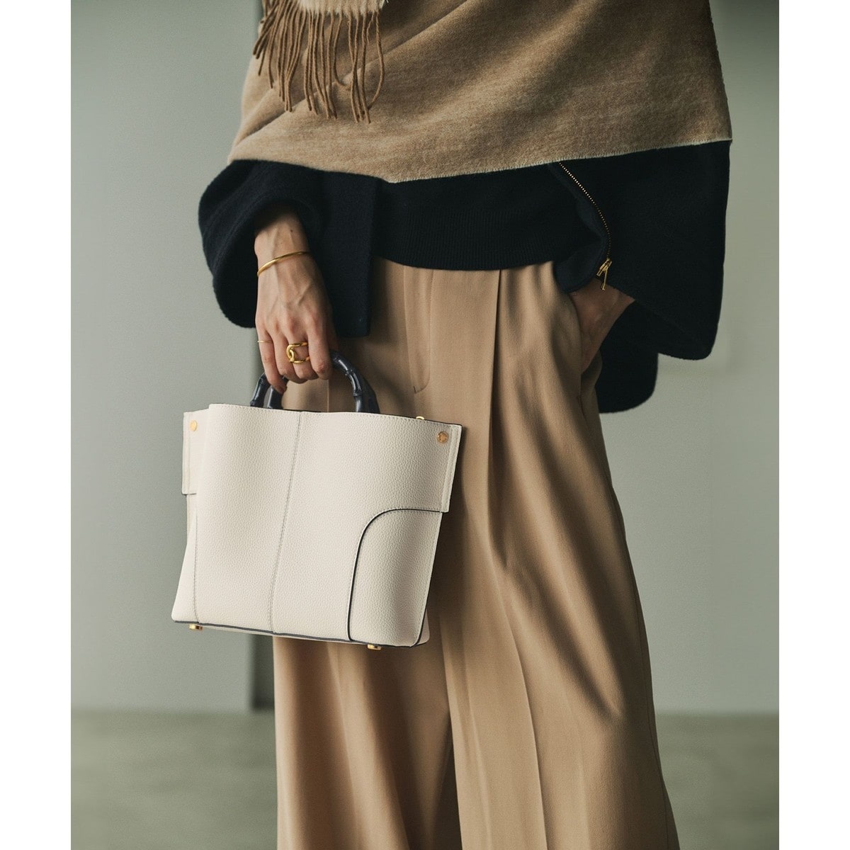 ロペ（ROPE’）/【E’POR】BAMBOO BAG Medium【超軽量】【25AW】 E'POR】BAMBOO BAG Medium【超軽量】 | ロペ(ROPE') | マルイウェブ