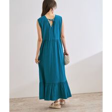 ロペ(ROPE')の【WEB・一部店舗限定】バックシャンティアードワンピース/洗える