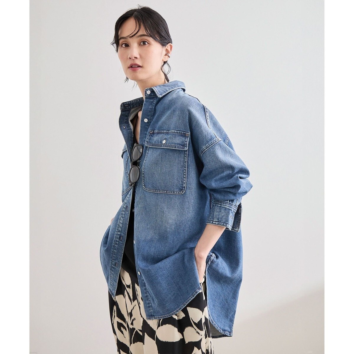 美品 Healthy DENIM Almond B:MING by BEAMS（ビーミング by ビームス）Healthy DENIM
