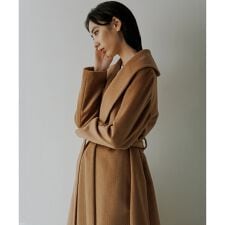 ロペ(ROPE')のプレミアムカシミヤ ショールカラーコート【25AW】