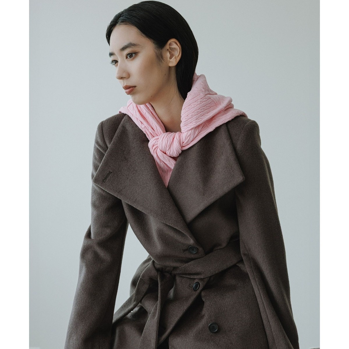 Super140'sメルトンシャツコート | アダムエロペ(ADAM ET ROPE