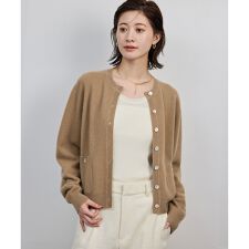 ロペ(ROPE')の【一部WEB限定】ウールカシミヤ ブレンドカーディガン/イージーケア