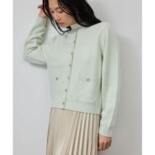 ロペ(ROPE')の【一部WEB限定】ウールカシミヤ ブレンドカーディガン/イージーケア